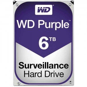WD Purple 6TB 64MB Surveillance Hard Drive